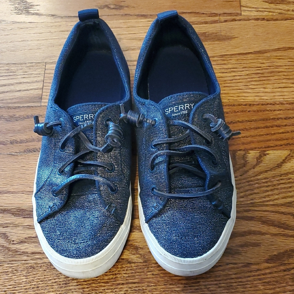 Sperry Women's Denim Blue Sneakers